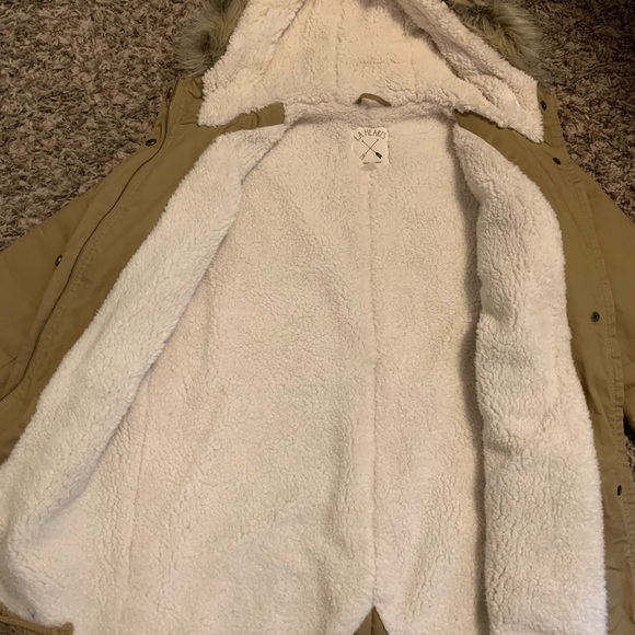 PacSun LA Hearts khaki jacket❄️ - Picture 2 of 3